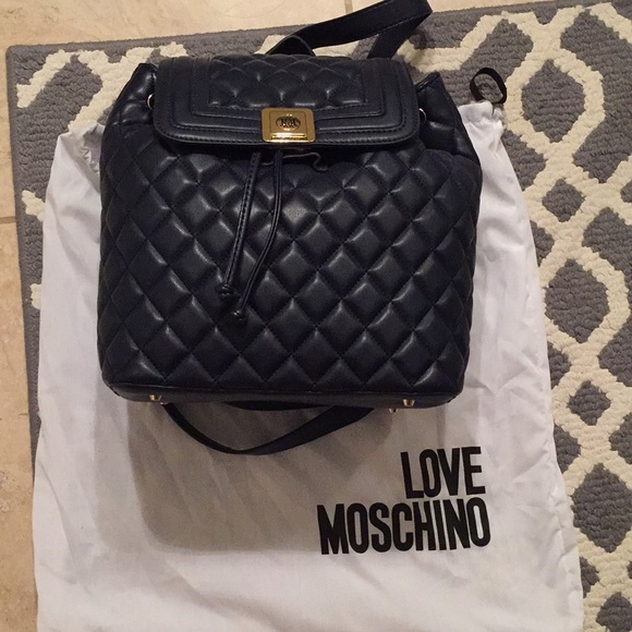 love moschino mini backpack